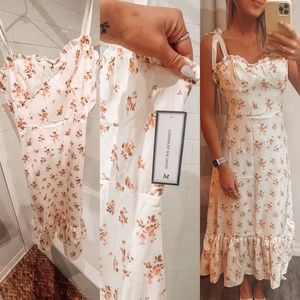 Goodnight Macaroon Midi/Maxi Dress Size M